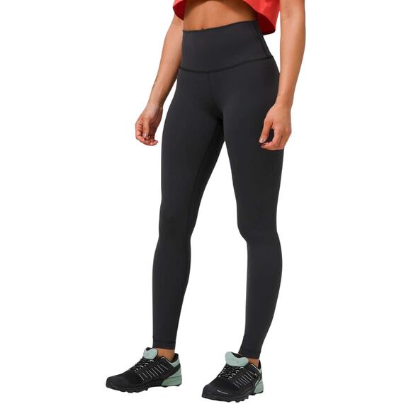 lululemon athletica Pants - Lululemon Black Wunder Train High Rise Tight 28" Size 4